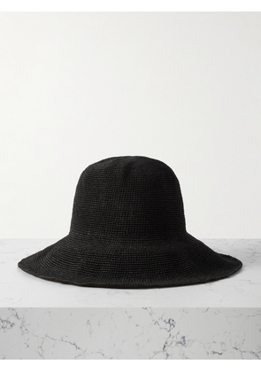 TOTEME - Paper-straw Hat - Black - One size