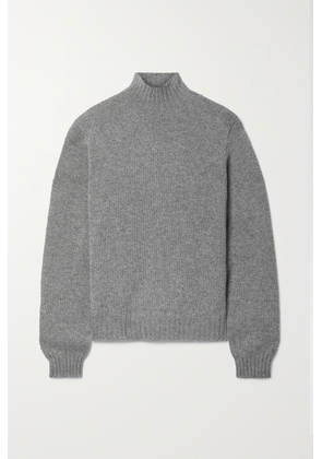 The Row - Essentials Kensington Cashmere Turtleneck Sweater - Gray - x small,small,medium,large,x large