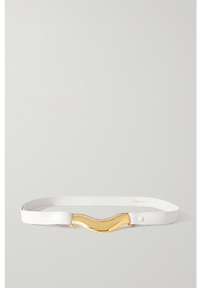 Déhanche - Brancusi Leather Belt - Ivory - One size