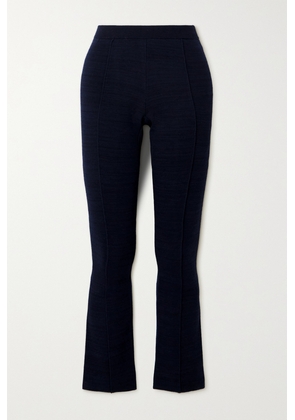 Barrie - + Sofia Coppola Cropped Knitted Leggings - Blue - x small,small,medium,large,x large