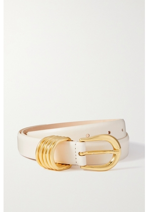 Déhanche - Hollyhock Leather Belt - Ivory - x small,small,medium,large,x large