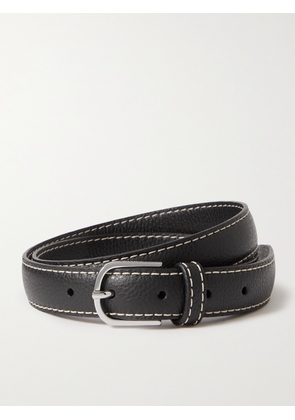 TOTEME - Leather Belt - Black - 70,80,90