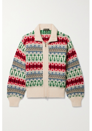 Loro Piana - Holiday Noel Jacquard-knit Cashmere Cardigan - Multi - IT38,IT40,IT42,IT44,IT46,IT48