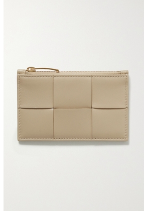 Bottega Veneta - Intrecciato Leather Cardholder - Neutrals - One size