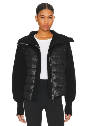 Varley Montrose Zip Through Jacket in Black. Size M.