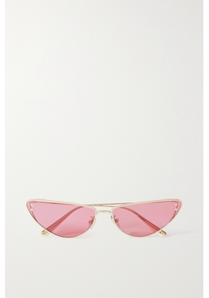 DIOR Eyewear - Missdior B1u Cat-eye Gold-tone Sunglasses - Red - One size