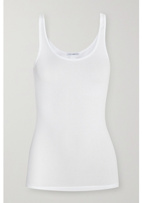 James Perse - The Daily Ribbed Stretch-cotton Tank - White - 0,1,2,3,4