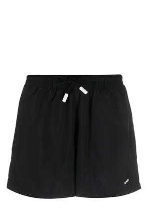 Sunnei logo-print swim shorts - Black