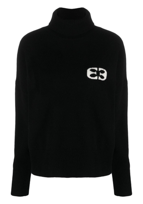 Each X Other intarsia-knit logo wool jumper - Black