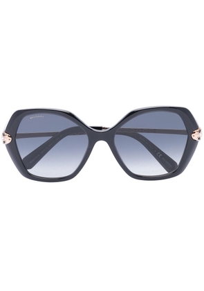 Bvlgari Serpentini butterfly-frame sunglasses - Black