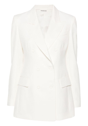 P.A.R.O.S.H. peak-lapels double-breasted blazer - Neutrals