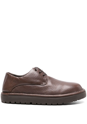 Marsèll round-toe leather oxford shoes - Brown