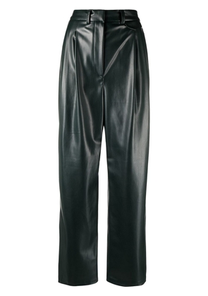 The Frankie Shop Pernille faux-leather trousers - Green
