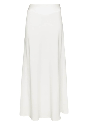 Rixo Joan silk-crepe skirt - White