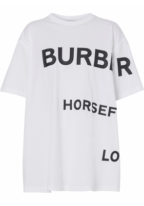 Burberry Horseferry-print T-shirt - White