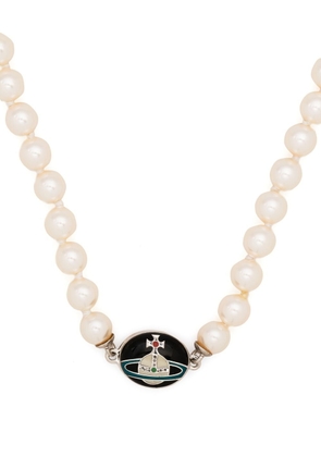 Vivienne Westwood Loelia faux-pearl necklace - Neutrals