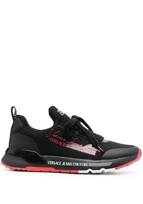 Versace Jeans Couture logo-print low-top sneakers - Black