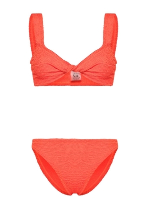 Hunza G Juno shirred bikini - Orange
