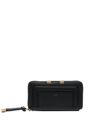 Chloé zip-up leather purse - Black