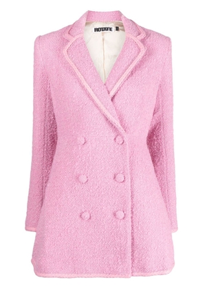ROTATE Newton double-breasted blazer dress - Pink