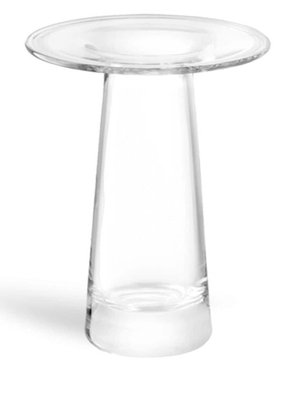 LSA International Victoria glass vase (15cm x 12cm) - Neutrals