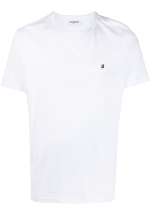 DONDUP logo-print cotton T-shirt - White