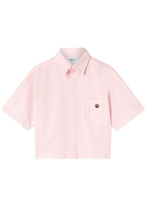 AMBUSH chest-pocket cotton shirt - Pink