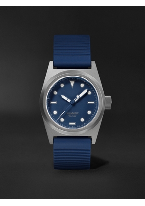 UNIMATIC - Model Two Limited Edition Automatic 38mm Titanium and TPU Watch, Ref. No. U2S-T-MP - Men - Blue