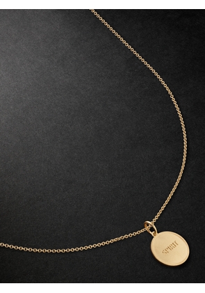 Jacquie Aiche - Spirit Gold Pendant Necklace - Men - Gold
