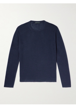 Saman Amel - Cashmere and Silk-Blend Sweater - Men - Blue - IT 46
