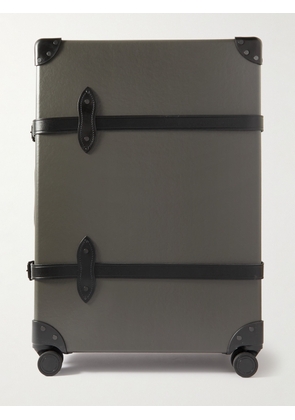 Globe-Trotter - Centenary 30&quot; Leather-Trimmed Suitcase - Men - Gray