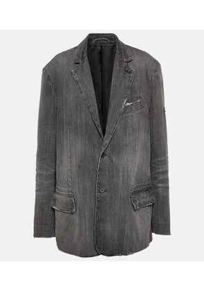 Balenciaga Faded denim jacket