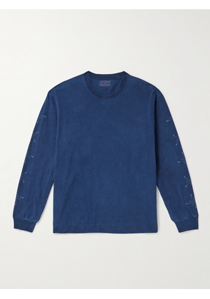 Blue Blue Japan - Kobolevi Printed Cotton-Jersey T-Shirt - Men - Blue - S