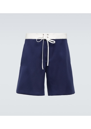 Miu Miu Satin Bermuda shorts