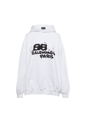 Hand Drawn BB Icon Hoodie Large Fit
