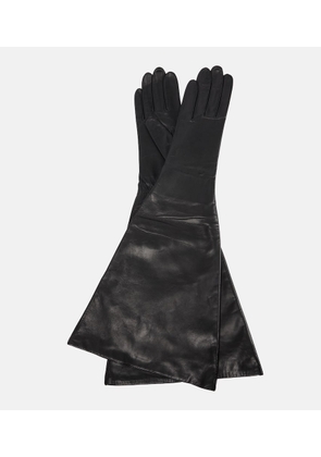 Alaïa Flared leather gloves