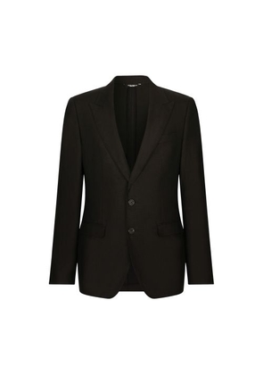 Taormina Linen Single-Breasted Jacket