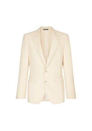 Taormina Linen, Cotton, and Silk Single-Breasted Jacket