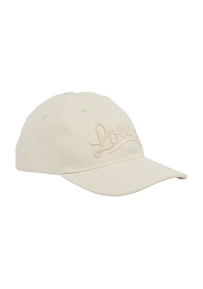 Cap with embroidered logo