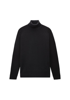 Garment-dyed Turtleneck Sweater