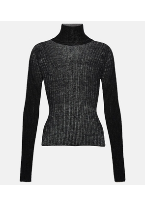 Saint Laurent Wool-blend turtleneck sweater