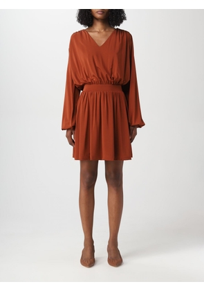 Dress FEDERICA TOSI Woman colour Brown