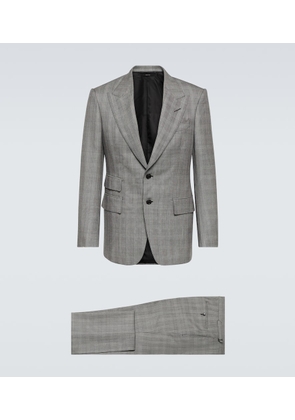 Tom Ford Shelton Prince of Wales checked wool suit