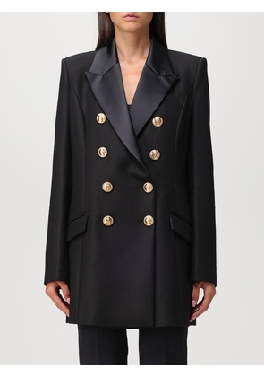 Coat ELISABETTA FRANCHI Woman colour Black