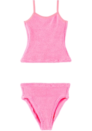 Hunza G Kids Pink Daphne Bikini