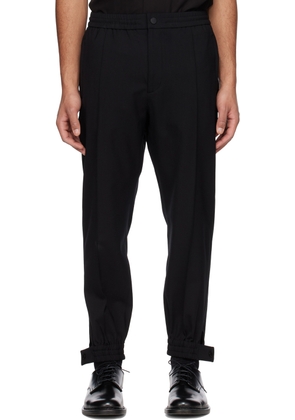Solid Homme Black Jogger Trousers