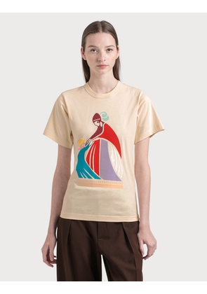 Mother And Child Print T-Shirt