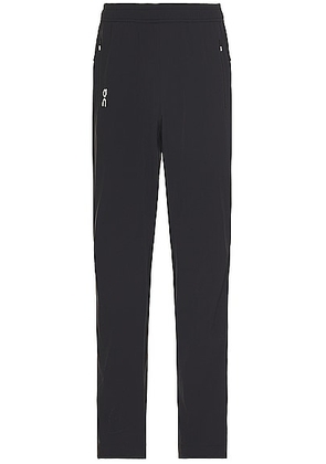 On Track Pants in Black - Black. Size L (also in M, XL/1X).