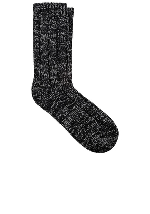 BIRKENSTOCK Cotton Twist Socks in Black.