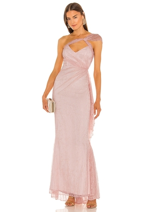 Michael Costello x REVOLVE Landon Gown in Pink. Size S.